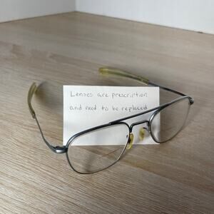 Randolph Engineering 5 1/2 Mil-Spec Sunglasses Matte Chrome FRAMES ONLY 52-20